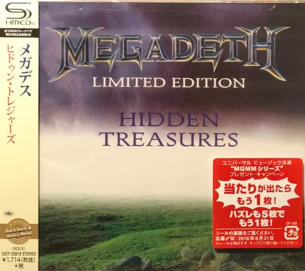 Megadeth – Hidden Treasures (SHM-CD) (Japan Edition)