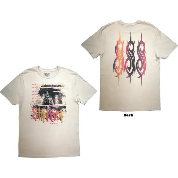Slipknot – 25th Anniversary Inlay (Natural) (Tričko)