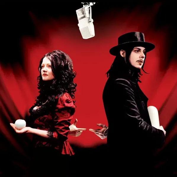 The White Stripes – Get Behind Me Satan (20th Anniversary Edition) (Deep Red & Black Smoke Vinyl)