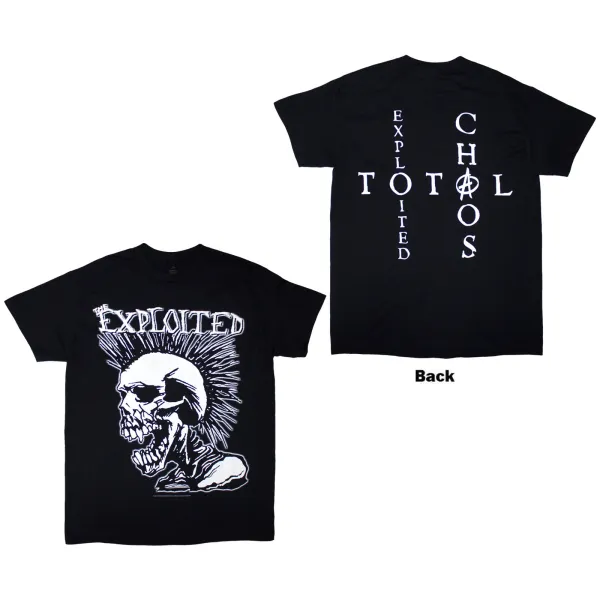 The Exploited – Mohican Skull (Čierna) (Tričko)