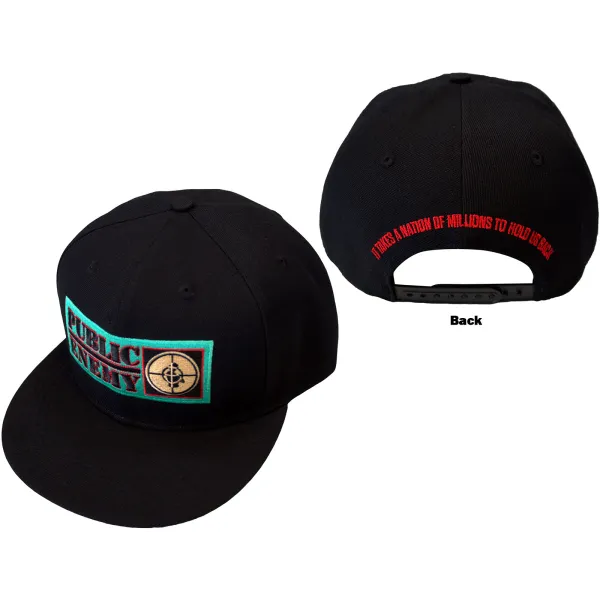 Public Enemy – It Takes A Nation (Čierna, Snapback Cap) (Šiltovka)