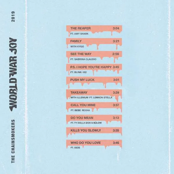 Chainsmokers – World War Joy (CD)