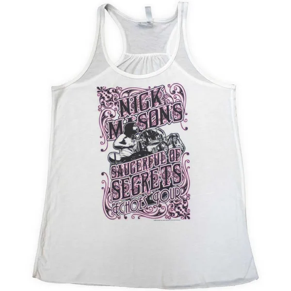 Nick Mason's Saucerful of Secrets – Echoes Tour (Biela, Vest T-Shirt, Limited) (Tielko)