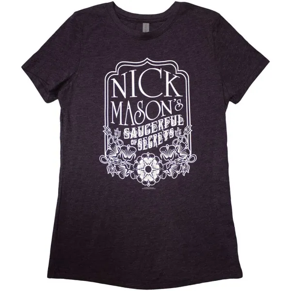 Nick Mason's Saucerful of Secrets – Flowers (Fialová, Dámske, Limited) (Tričko)