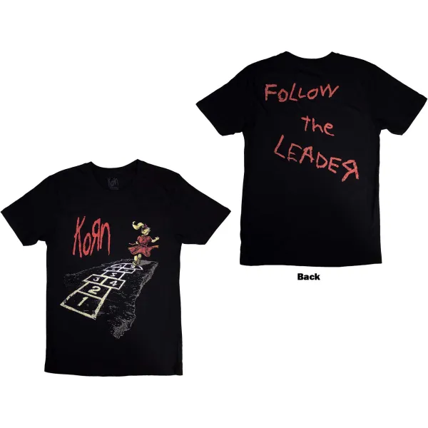 Korn – Follow The Leader Hopscotch (Čierna) (Tričko)