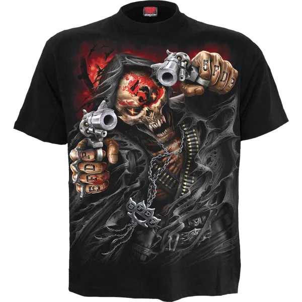 Five Finger Death Punch – Assassin (Čierna, Back Print) (Tričko)