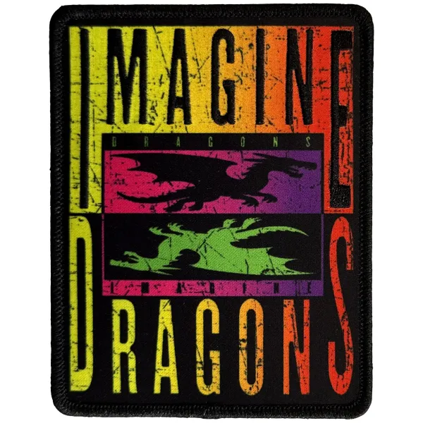 Imagine Dragons – Double Dragons (Woven Patch) (Nažehlovačka)
