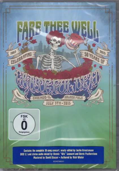 Grateful Dead – FARE THEE WELL (DVD)