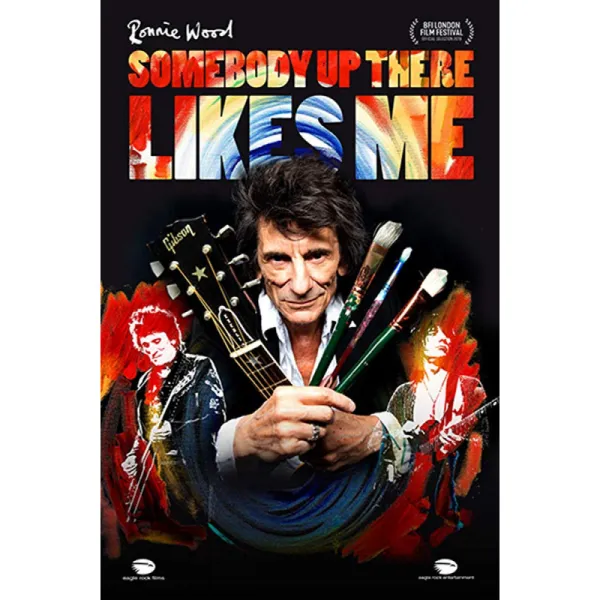 Ronnie Wood – SOMEBODY UP THERE LIKES ME (Blu-ray)