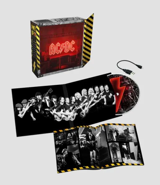 AC/DC – POWER UP lightbox CD+USB+Book