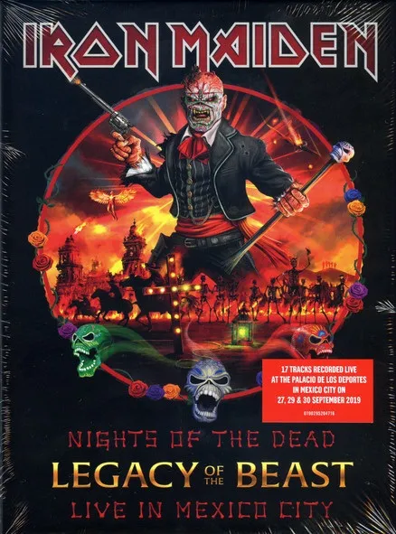 Iron Maiden – Nights Of The Dead, Legacy Of The Beast: Live In Mexico City (Deluxe Edition) (CD)