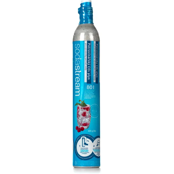 SodaStream Bombička CO2 s kapacitou až na 70 litrov