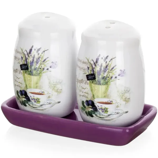 Banquet Lavender soľnička a korenička,