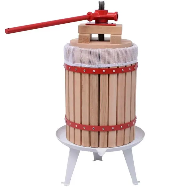 Ručný lis na ovocie s rúškom, 18 l, 18 l