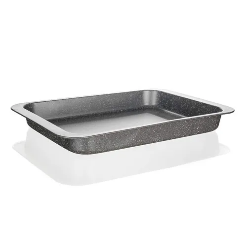 Banquet Plech hlboký s nepriľnavým povrchom Granite, 36,5 x 27 x 4,5 cm