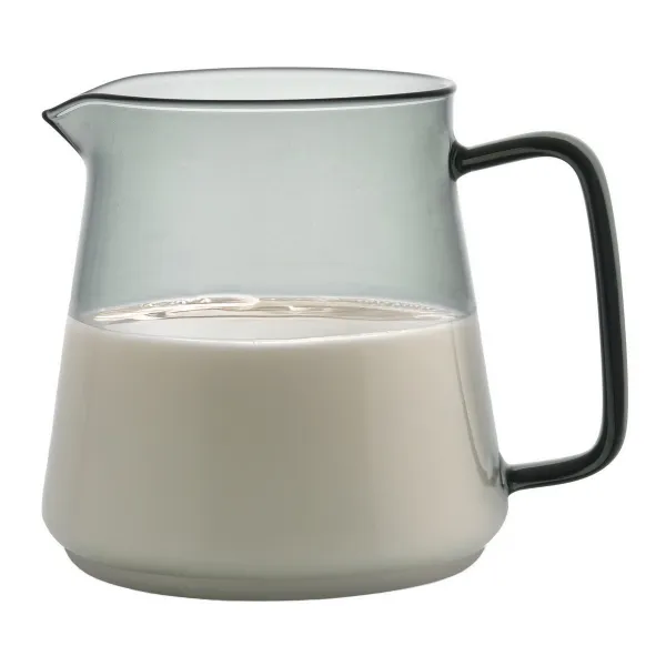 4Home Sklenená mliekovka Haze Hot&Cool 550 ml, 1 ks
