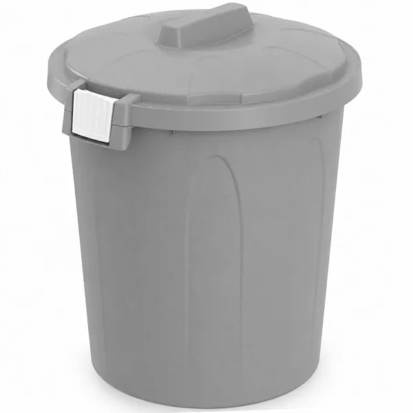 Odpadkový kôš Dustbin, 50 l, sivá, 50 l