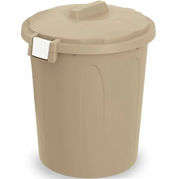 Odpadkový kôš Dustbin, 50 l, kávová, 50 l