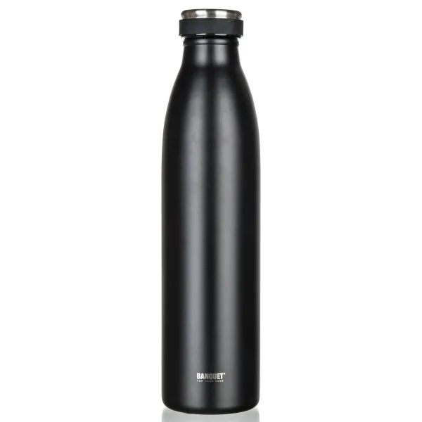 Banquet Termoska nehrdzavejúca SANS 750 ml, čiernačierna
