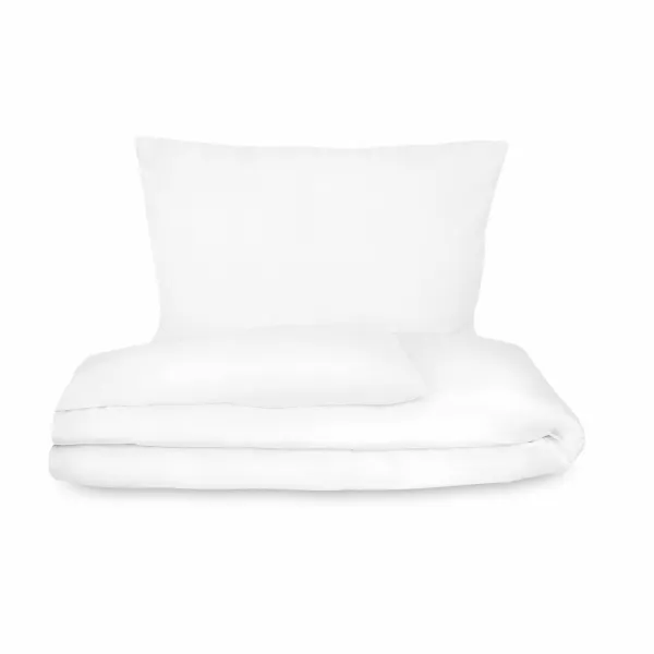 Kvalitex Saténové obliečky Luxury Collection biela, 240 x 220 cm, 2 ks 70 x 90 cm