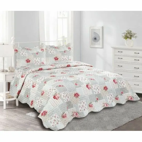 Prehoz na posteľ Patchwork Idea, 230 x 250 cm, 2 ks 50 x 70 cm, 230 x 250 cm