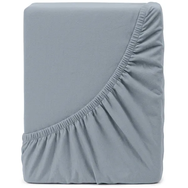 4Home jersey prestieradlo MAKO sivá, 90–100 x 200 cm, 90–100 x 200 cm