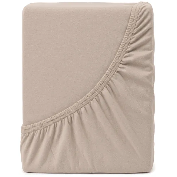4Home jersey prestieradlo IDEAL kávová, 60 x 120 cm, 60 x 120 cm