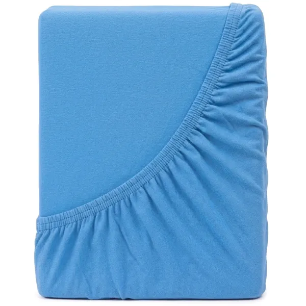 4Home jersey prestieradlo IDEAL nebesky modrá, 60 x 120 cm, 60 x 120 cm