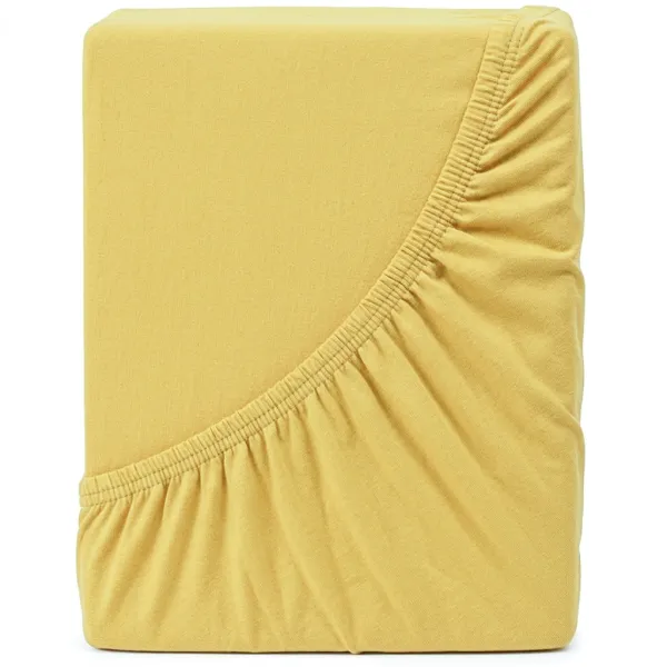 4Home jersey prestieradlo IDEAL žltá, 60 x 120 cm, 60 x 120 cm