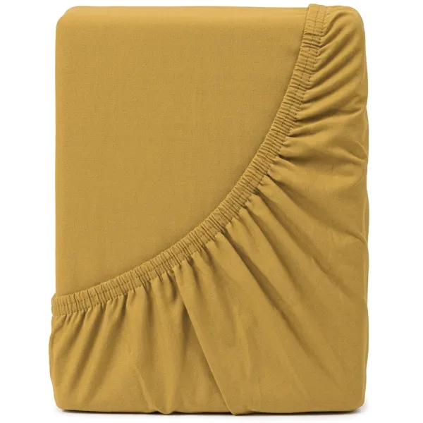4Home jersey prestieradlo IDEAL horčicová, 60 x 120 cm, 60 x 120 cm