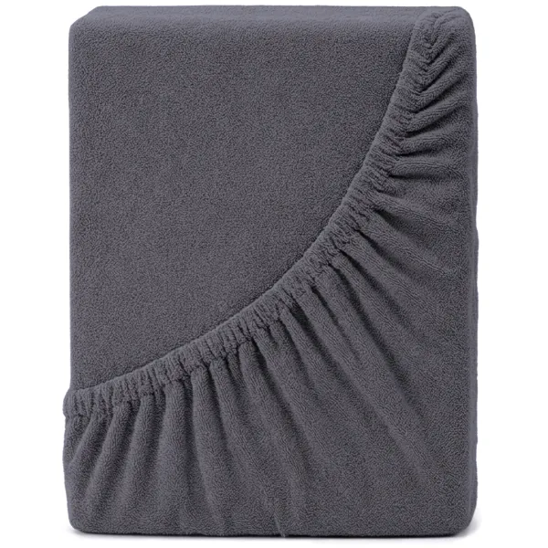4Home froté prestieradlo IDEAL antracit, 140–160 x 200 cm, 140–160 x 200 cm