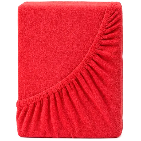 4Home froté prestieradlo IDEAL červená, 200–220 x 200 cm, 200–220 x 200 cm