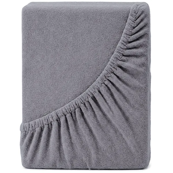 4Home froté prestieradlo IDEAL sivá, 200–220 x 200 cm, 200–220 x 200 cm