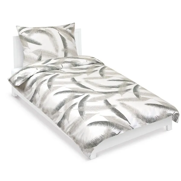Bellatex Bavlnené obliečky Pierko, 140 x 200 cm, 70 x 90 cm