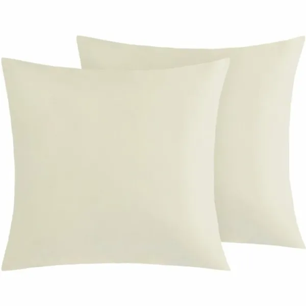 Bellatex Bavlnené obliečky na vankúš, béžové, 45 ×45 cm, 2 ks, 45 x 45 cm