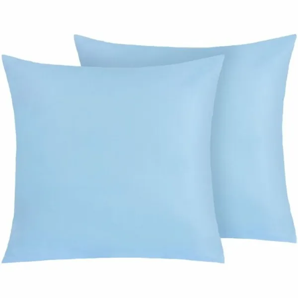 Bellatex Bavlnené obliečky na vankúš, modré, 45 ×45 cm, 2 ks, 45 x 45 cm