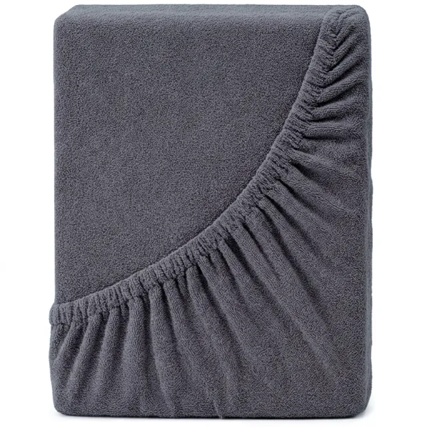 4Home Froté prestieradlo DELUXE antracit, 200–220 x 200 cm, 200–220 x 200 cm
