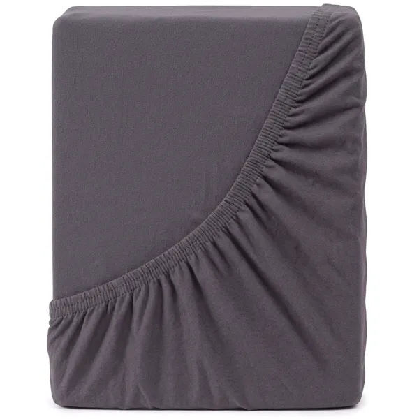 4Home Jersey prestieradlo MAKO antracit, 60 x 120 cm, 60 x 120 cm