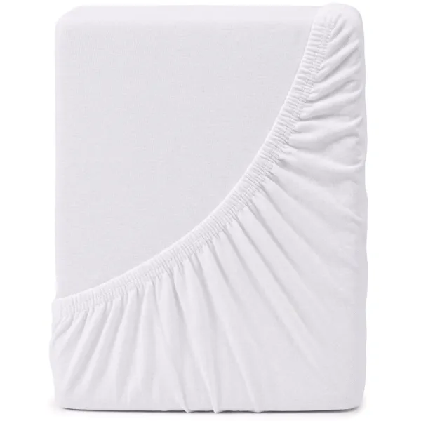 4Home Jersey prestieradlo MAKO biele, 70 x 140 cm, 70 x 140 cm