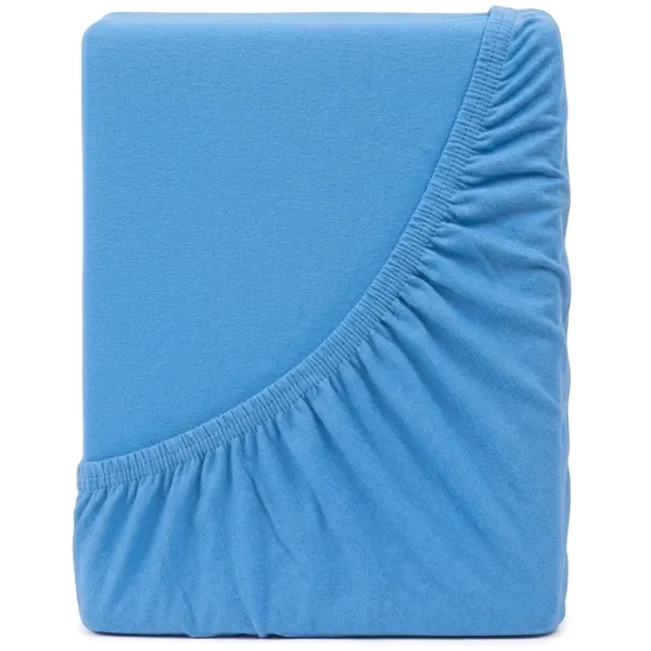 4Home Jersey prestieradlo MAKO modré, 70 x 140 cm, 70 x 140 cm