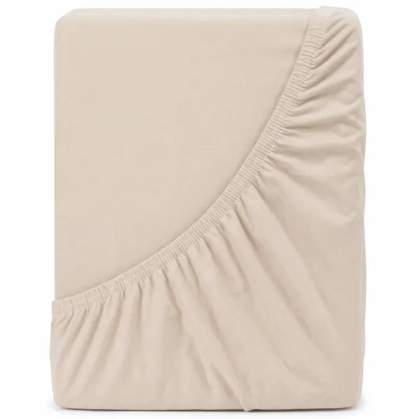 4Home Jersey prestieradlo IDEAL telová, 60 x 120 cm, 60 x 120 cm