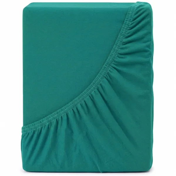 4Home Jersey prestieradlo IDEAL smaragdová, 60 x 120 cm, 60 x 120 cm