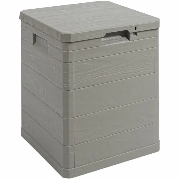Úložný box na podušky Woody sivá, 90 l