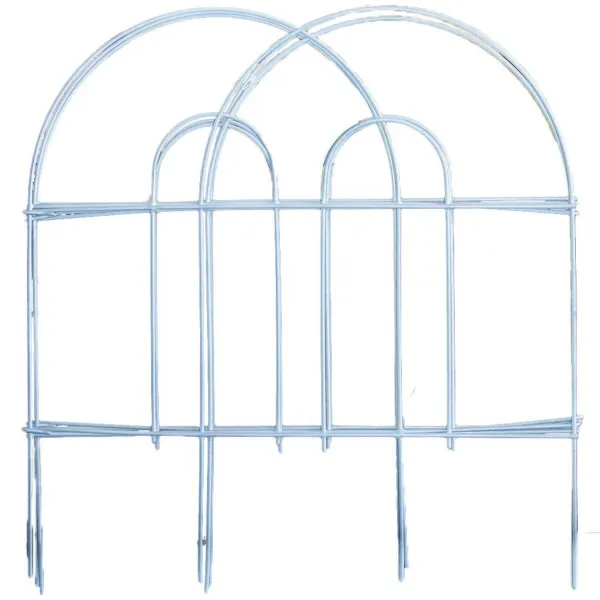Záhradný plôtik biela, 3 m