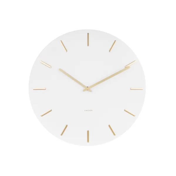 Karlsson 5716WH 45cm nástenné hodiny
