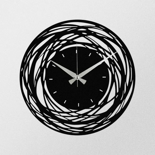 Nástenné hodiny Black Nest S022 , 48 x 48 cm