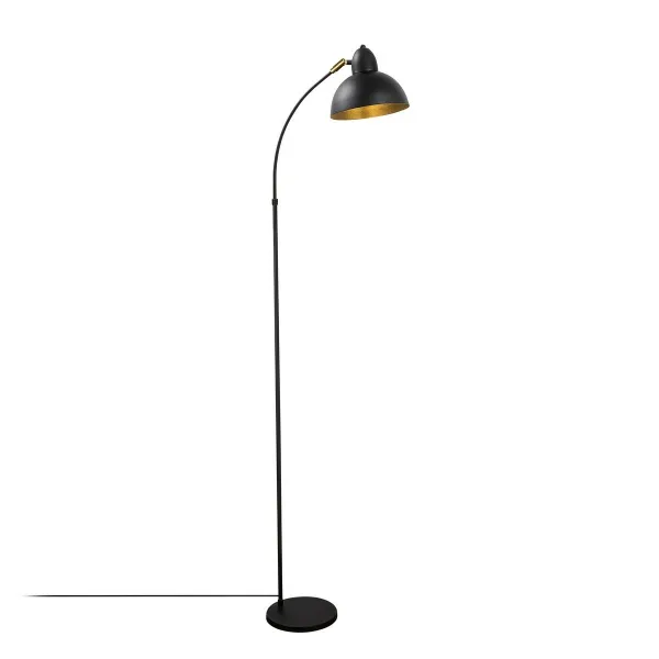 Stojacia lampa Varzan - 10855, čierna