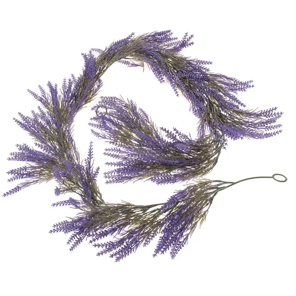 Umelá girlanda Levandule, 170 cm