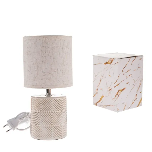 Keramická stolná lampa Azuro 27 cm