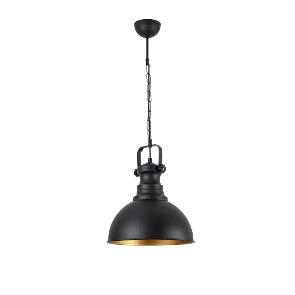 Závesný luster Saglam - 3710 - 1, čierna